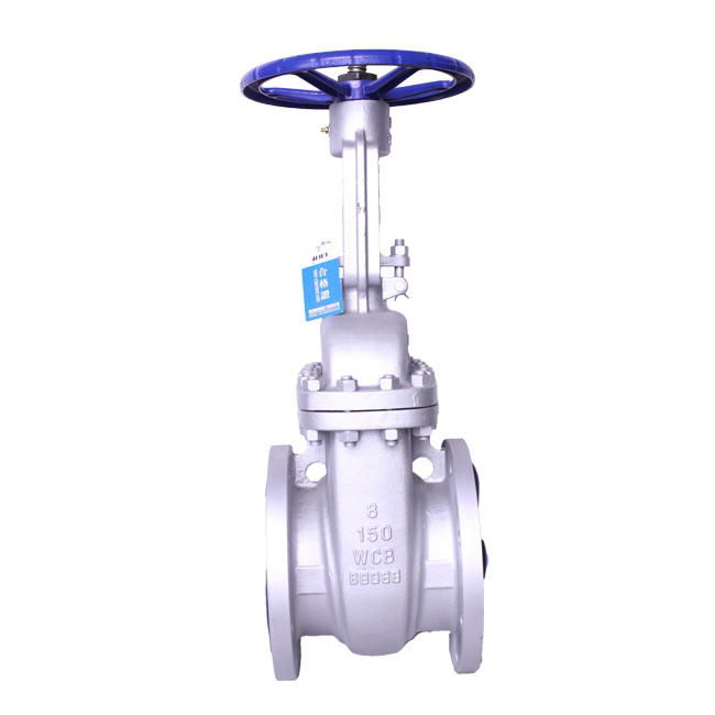 American standard cast steel flange gate valve