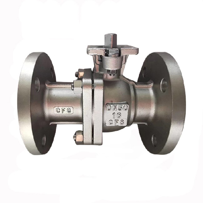 High platform ball valve